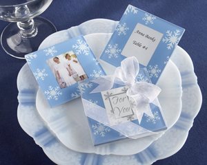 winter wedding favors 